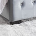 Marquis Fabric Bed Grey Velvet